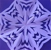 Thumbnail Paper Craft - Kirigami Purple