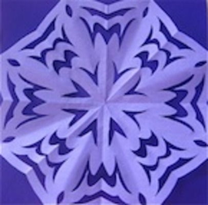 Product picture Paper Craft - Kirigami Purple